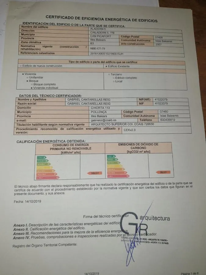 Apartament Syrenah Can Picafort  Hiszpania